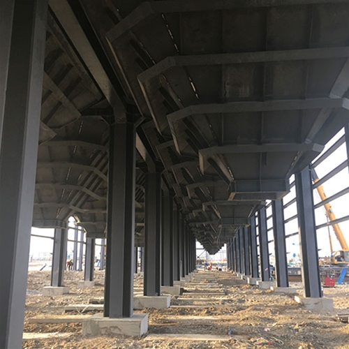 壓延微晶板施工現(xiàn)場