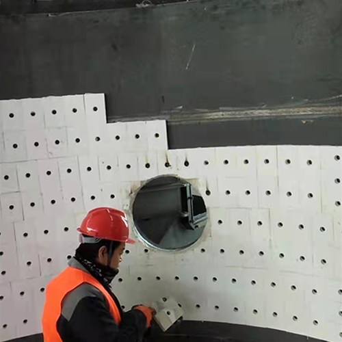 陶瓷襯板施工案例